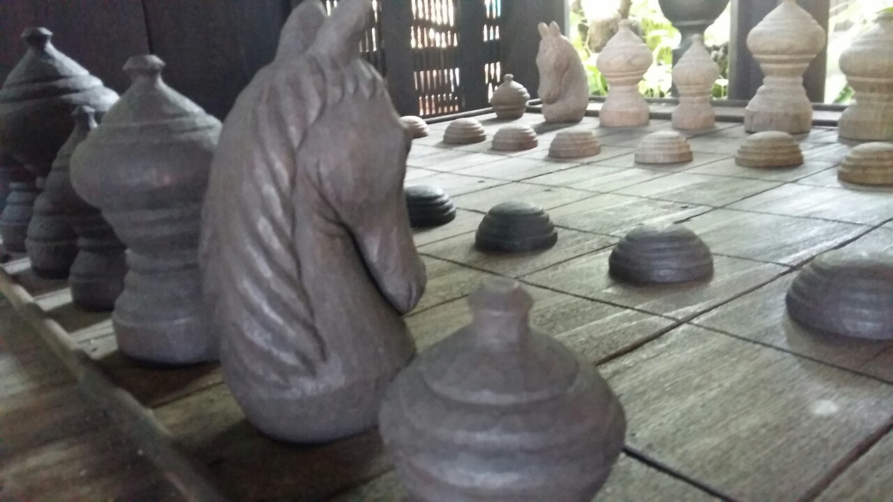 Makruk or Thai chess (Black)
